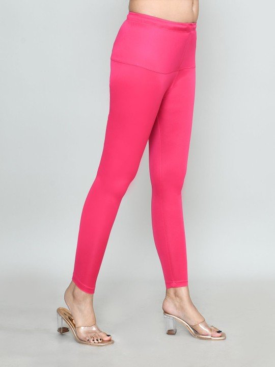 Women Cotton Blend Breathable Ankle Length Leggings